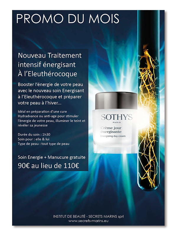 Secrets-Marins - Promo mois Sothys